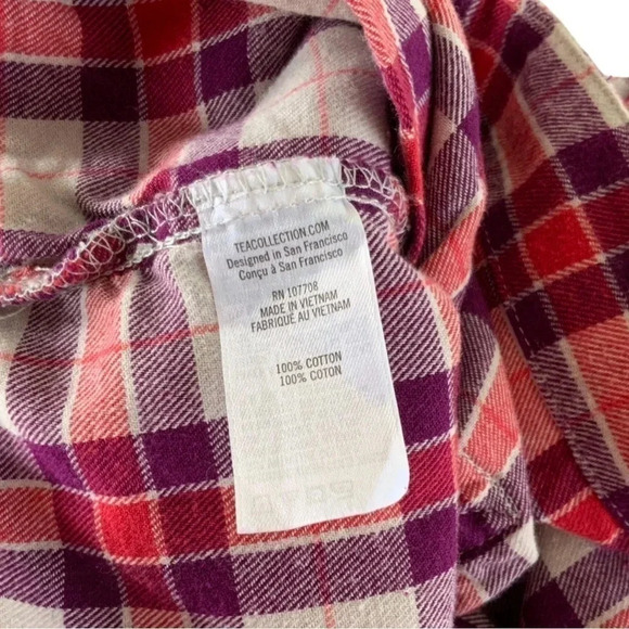 Tea Collection Plaid Long-Sleeve Kids Dress - Picture 4 of 4